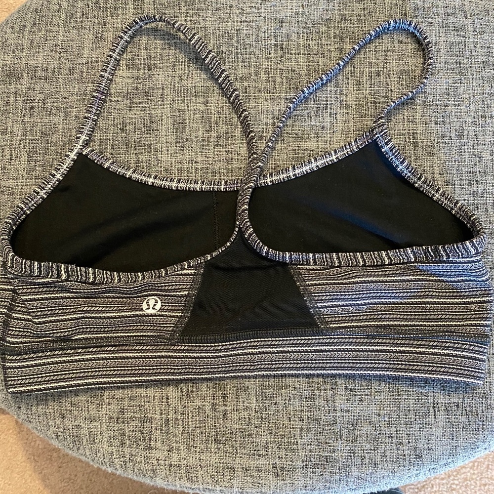 Lululemon Striped flow-Y bra! - Picture 2 of 3